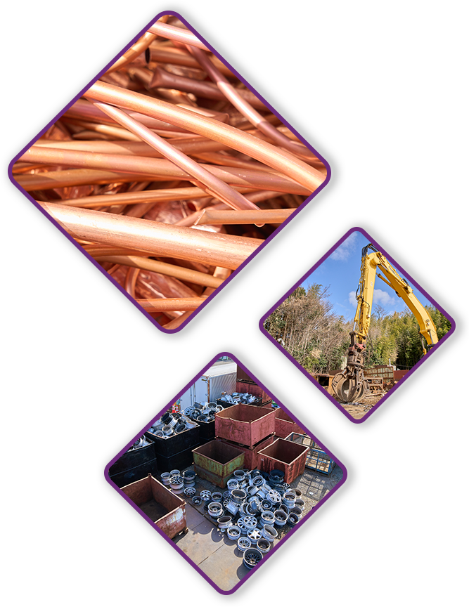 事業案内のコラージュ