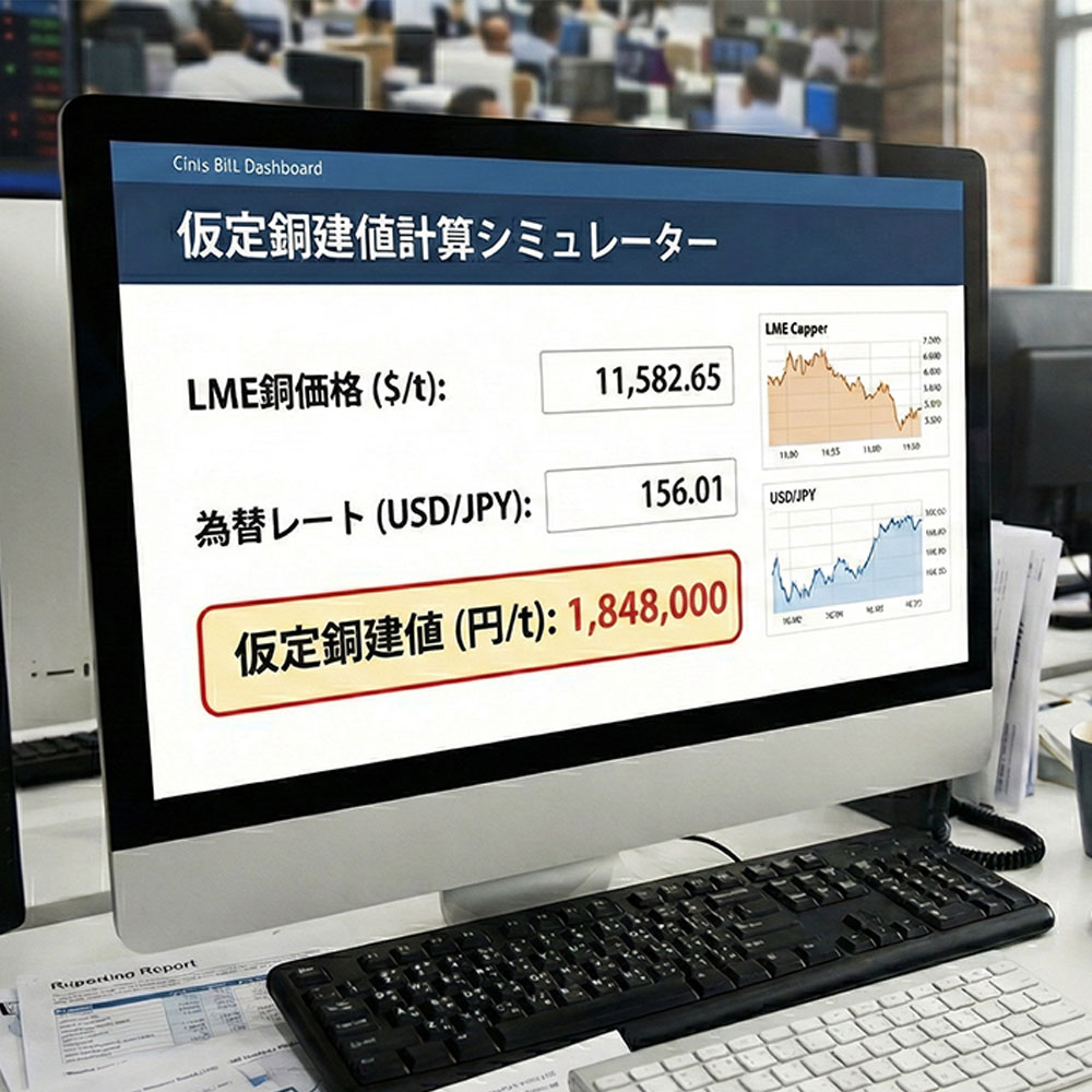 仮定銅建値計算ツール